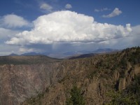 Black Canyon of the Gunnison National Park - Storm Clouds