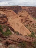 Canyon de Chelly - View from White House Trail