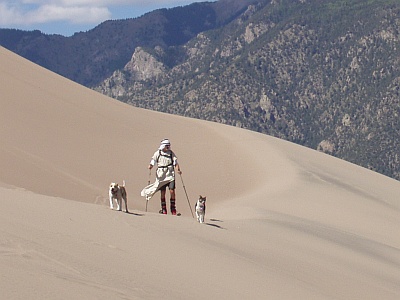 Sand Skiing - Lawrence of Alamosa Sand Skiing - Lawrence of Alamosa